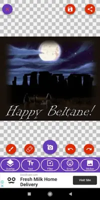 Pagan FestivalsGreeting, Phot android App screenshot 5